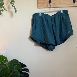 Nike Women's Teal Athletic Shorts